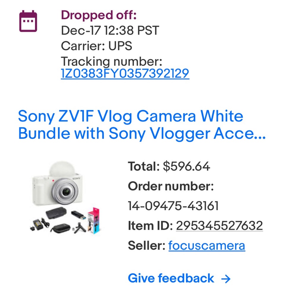 SONY camera (camera only) - Picture 4 of 4